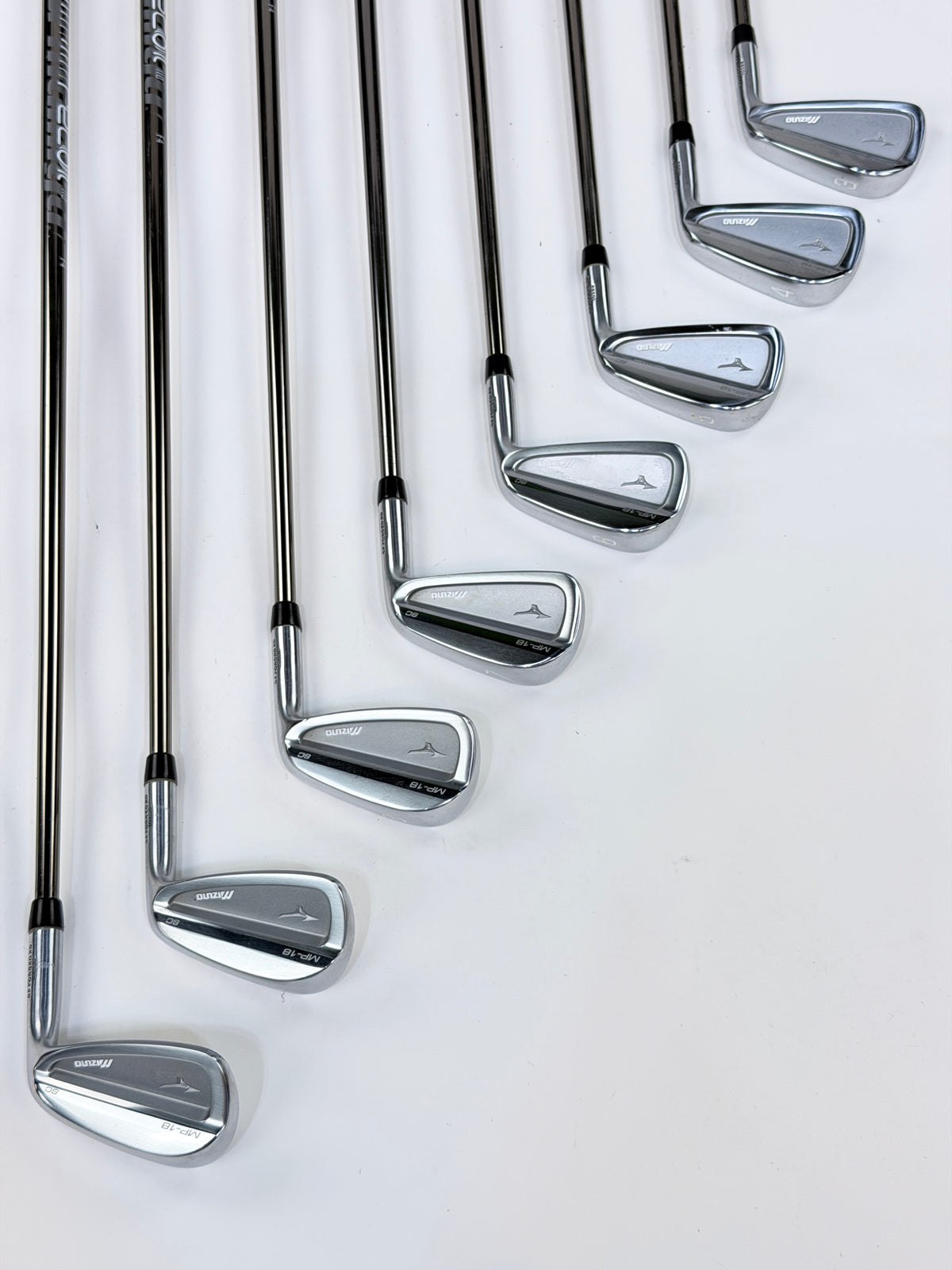 MIZUNO MP-18 SC IRON SET 3-PW S FLEX RH +1”