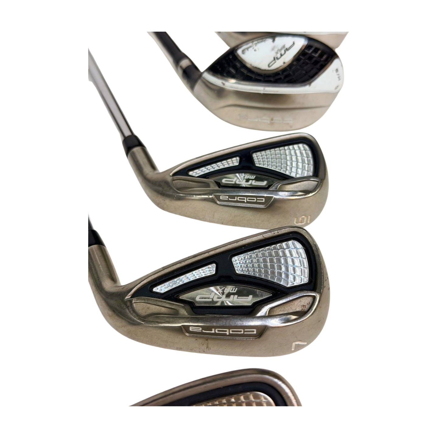 COBRA AMP MAX IRON SET 4H 5H -PW SW S FLEX RH