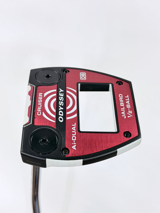 ODYSSEY Ai-DUAL JAILBIRD 1/2-BALL CRUISER PUTTER LH 36.25”