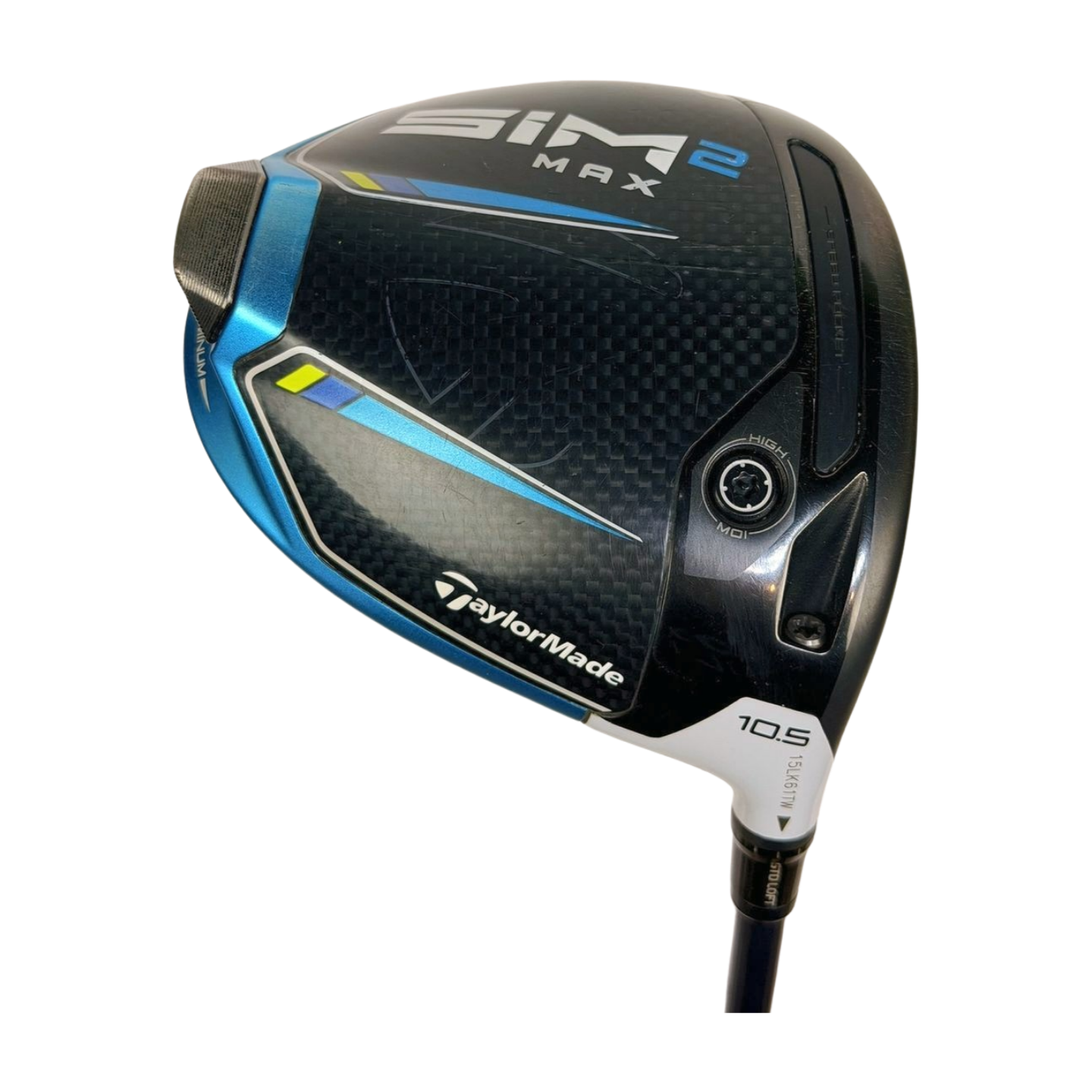TAYLORMADE SIM 2 MAX DRIVER 10.5° R FLEX RH 45.5”
