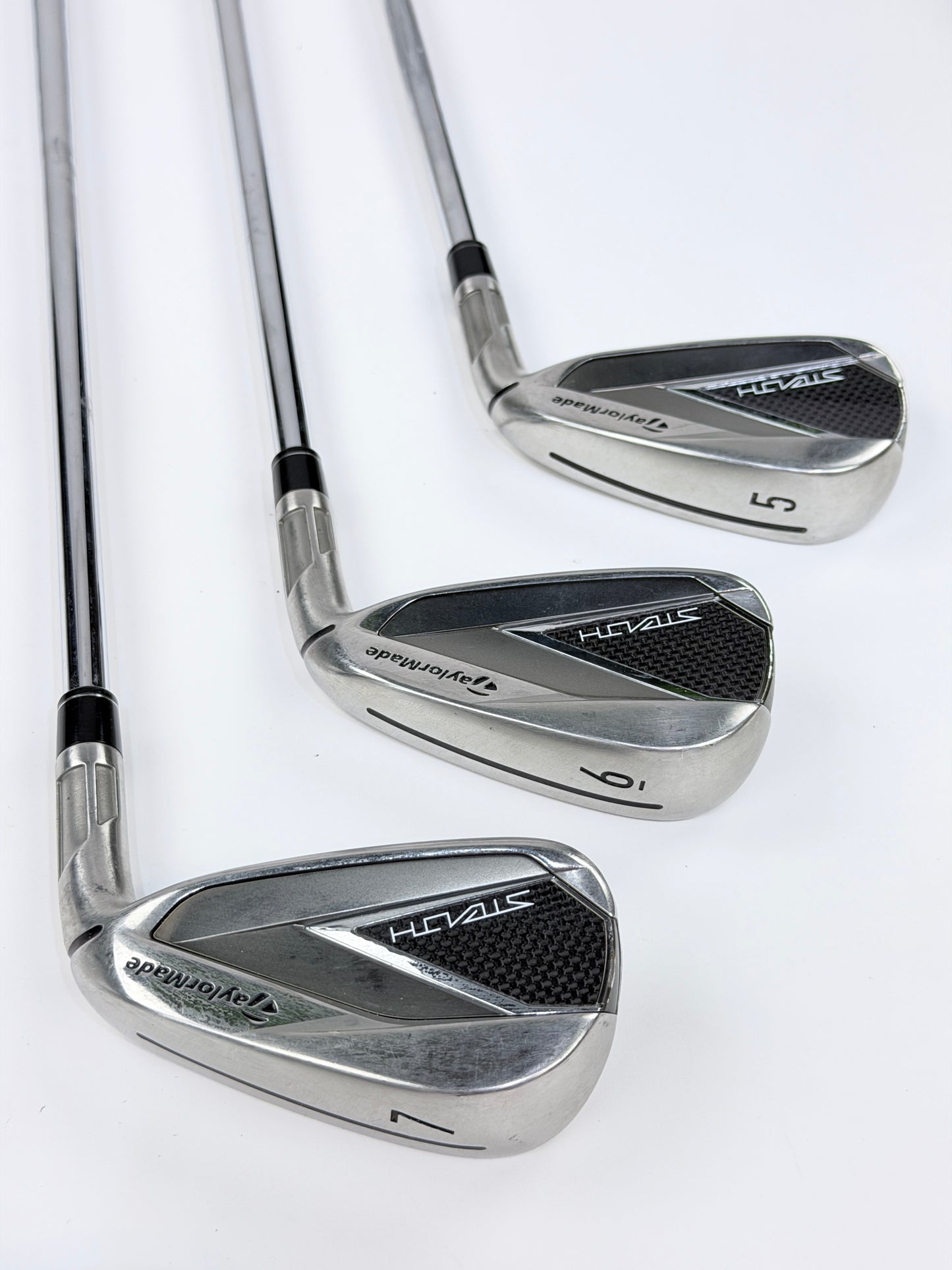 TAYLORMADE STEALTH IRON SET 5-PW AW S FLEX RH