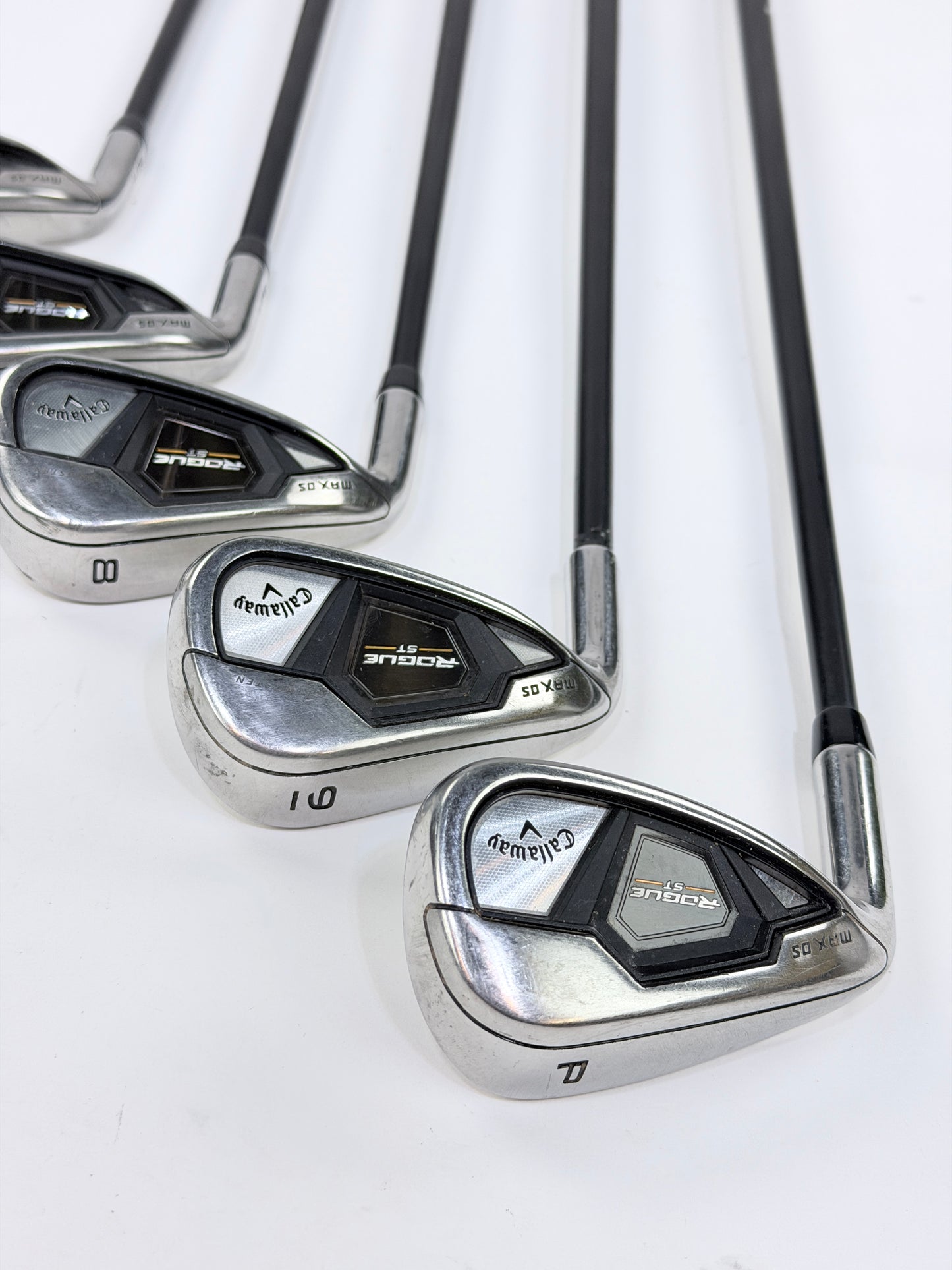 CALLAWAY ROGUE ST MAX OS IRON SET 6-PW LADIES FLEX LH