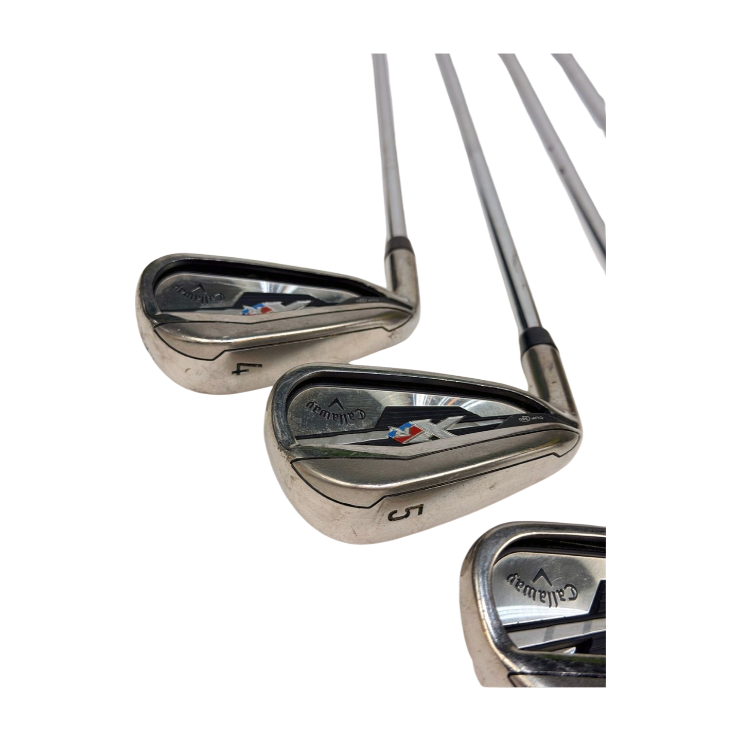CALLAWAY XR IRON SET 4-PW R FLEX LEFT HAND