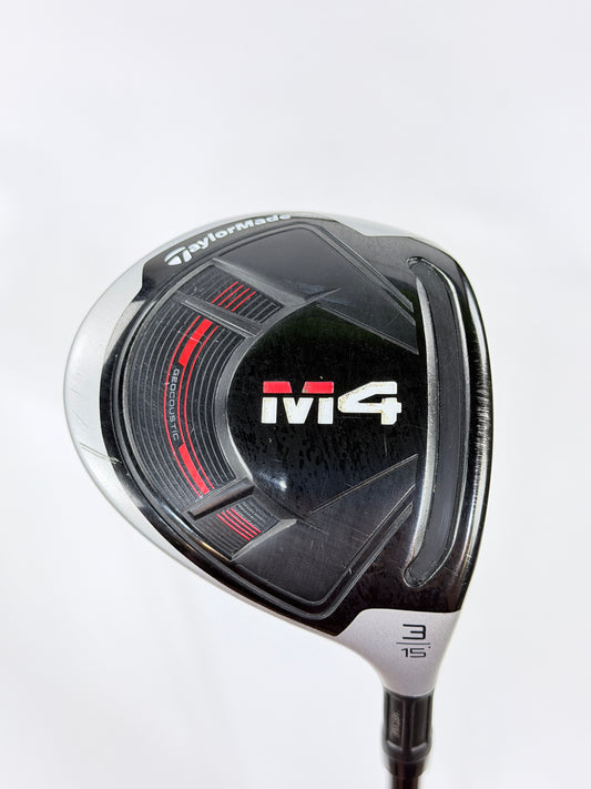 TAYLORMADE M4 3 WOOD 15° R FLEX RH 43”