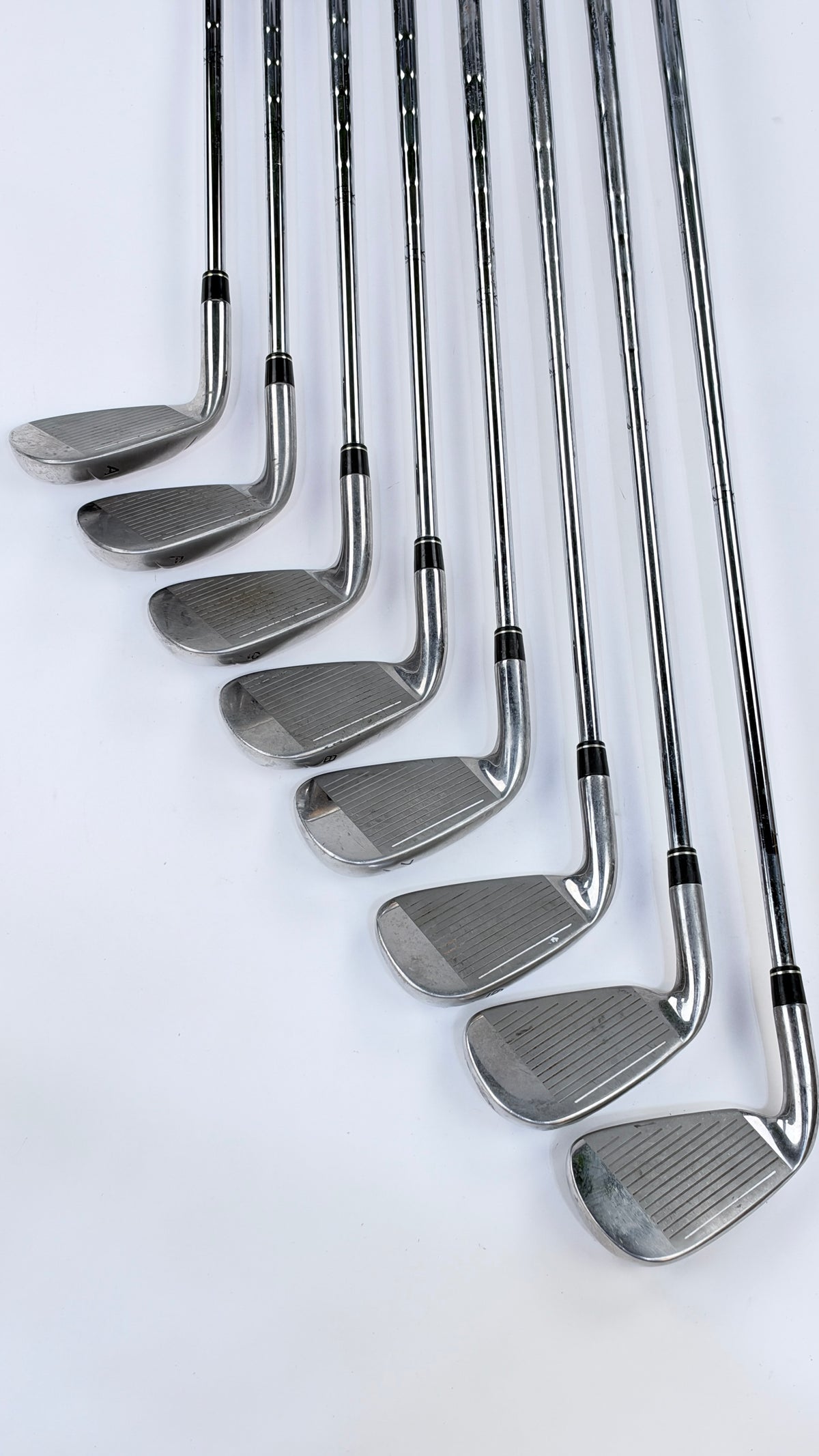 TAYLORMADE BURNER 2.0 IRON SET 4-PW AW S FLEX RH +.5”