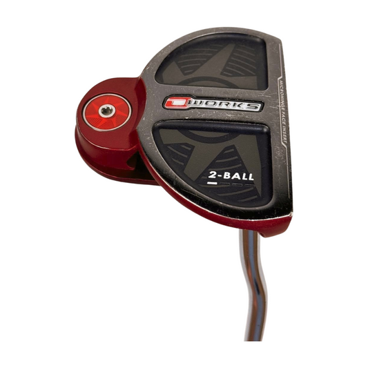ODYSSEY O WORKS 2 BALL RED PUTTER RH 34”