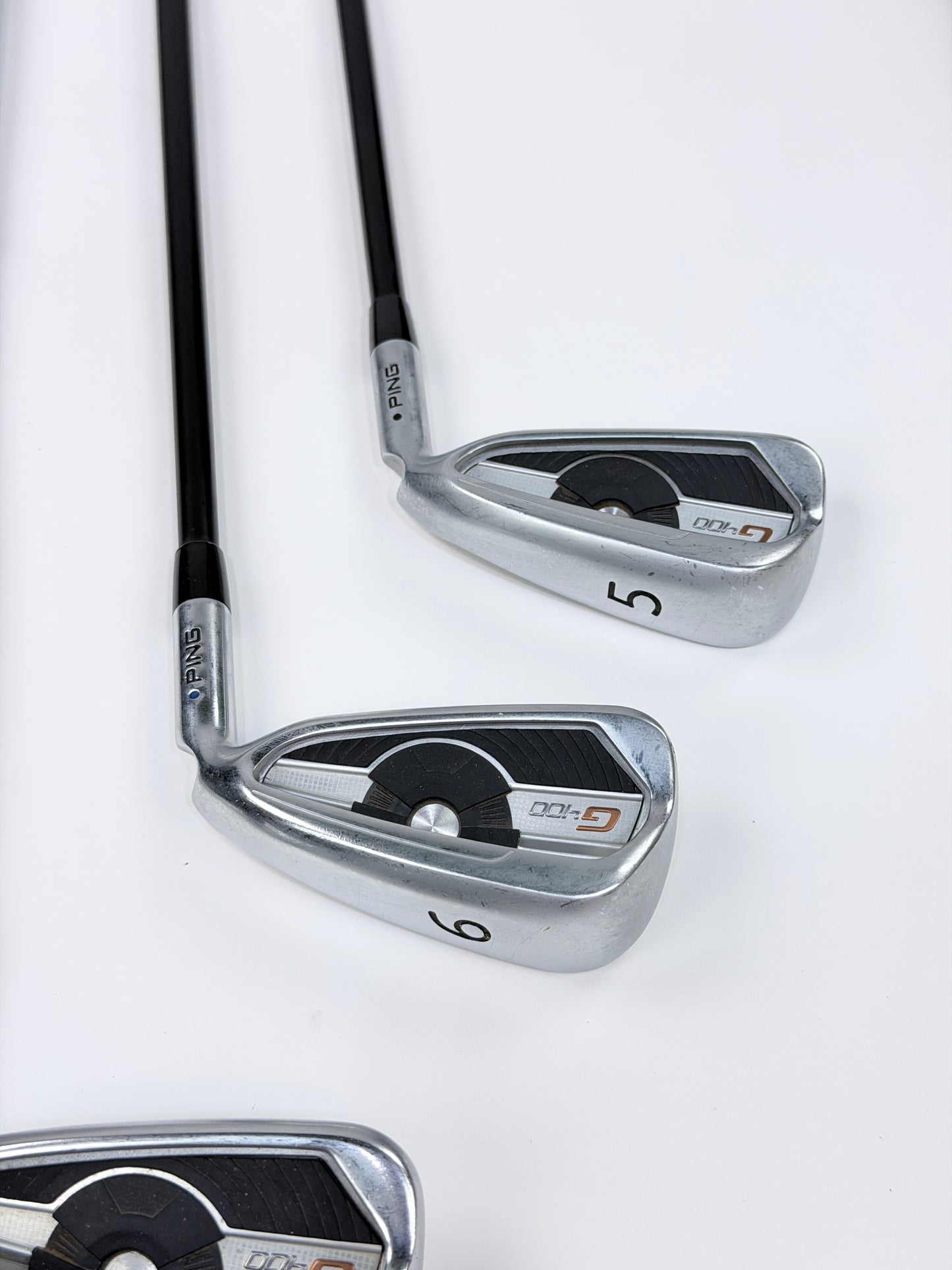 PING G400 IRON SET BLACK DOT 5-PW SENIOR FLEX RH +.75”