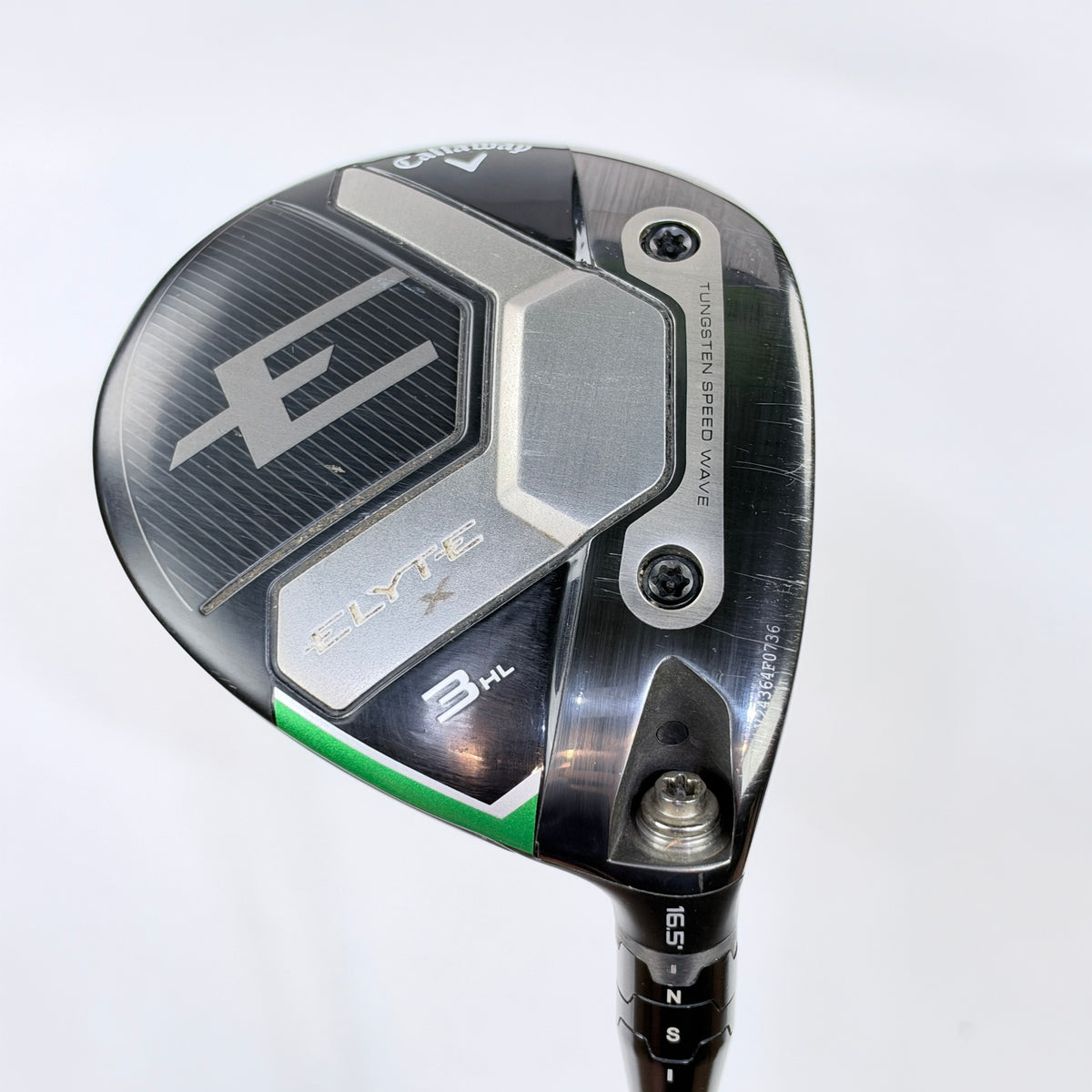 CALLAWAY ELYTE X HL 3 WOOD 16.5° S FLEX RH 42.75”