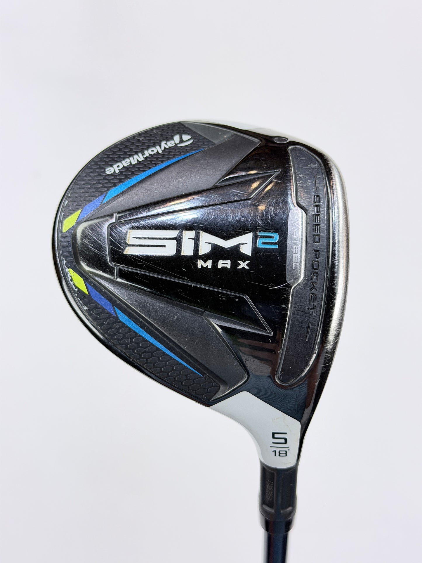 TAYLORMADE SIM 2 MAX 5 WOOD 18° S FLEX RH 42”