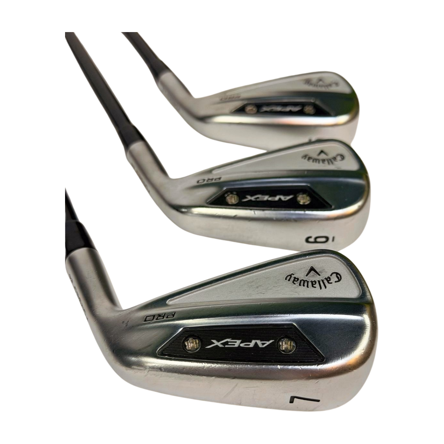 CALLAWAY APEX PRO/MB COMBO IRON SET 5-PW S FLEX RH