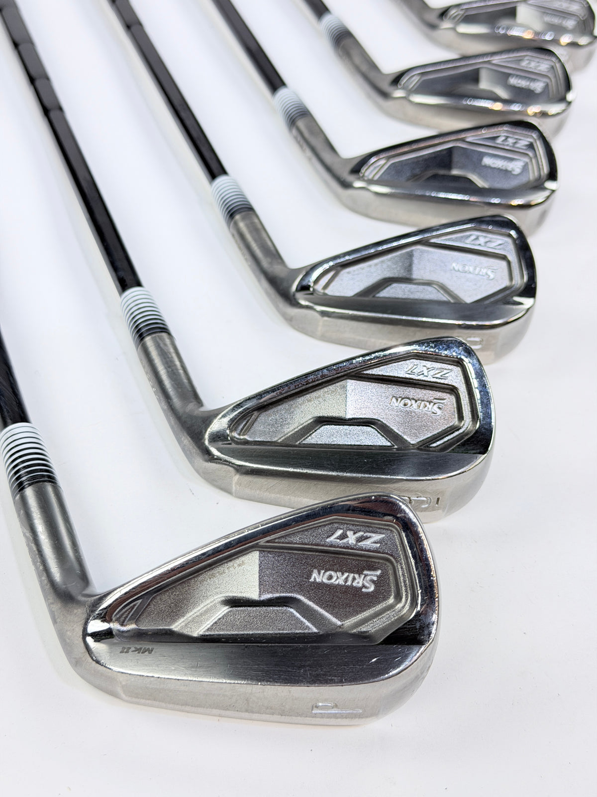 SRIXON ZX7 MK2 LIMITED EDITION BLACK IRON SET 4-PW V TEN S+ FLEX RH -.25”
