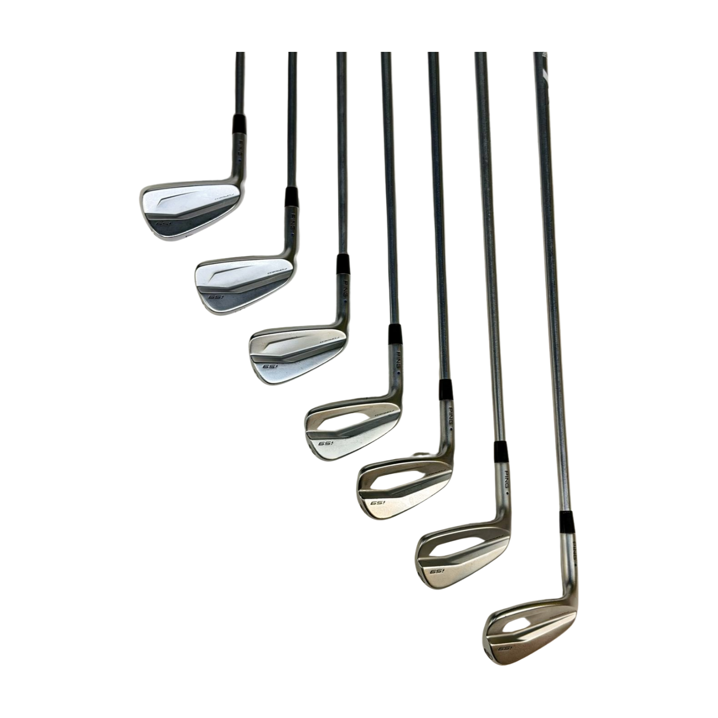 PING I59 IRON SET 4-PW BLUE DOT STIFF FLEX LH