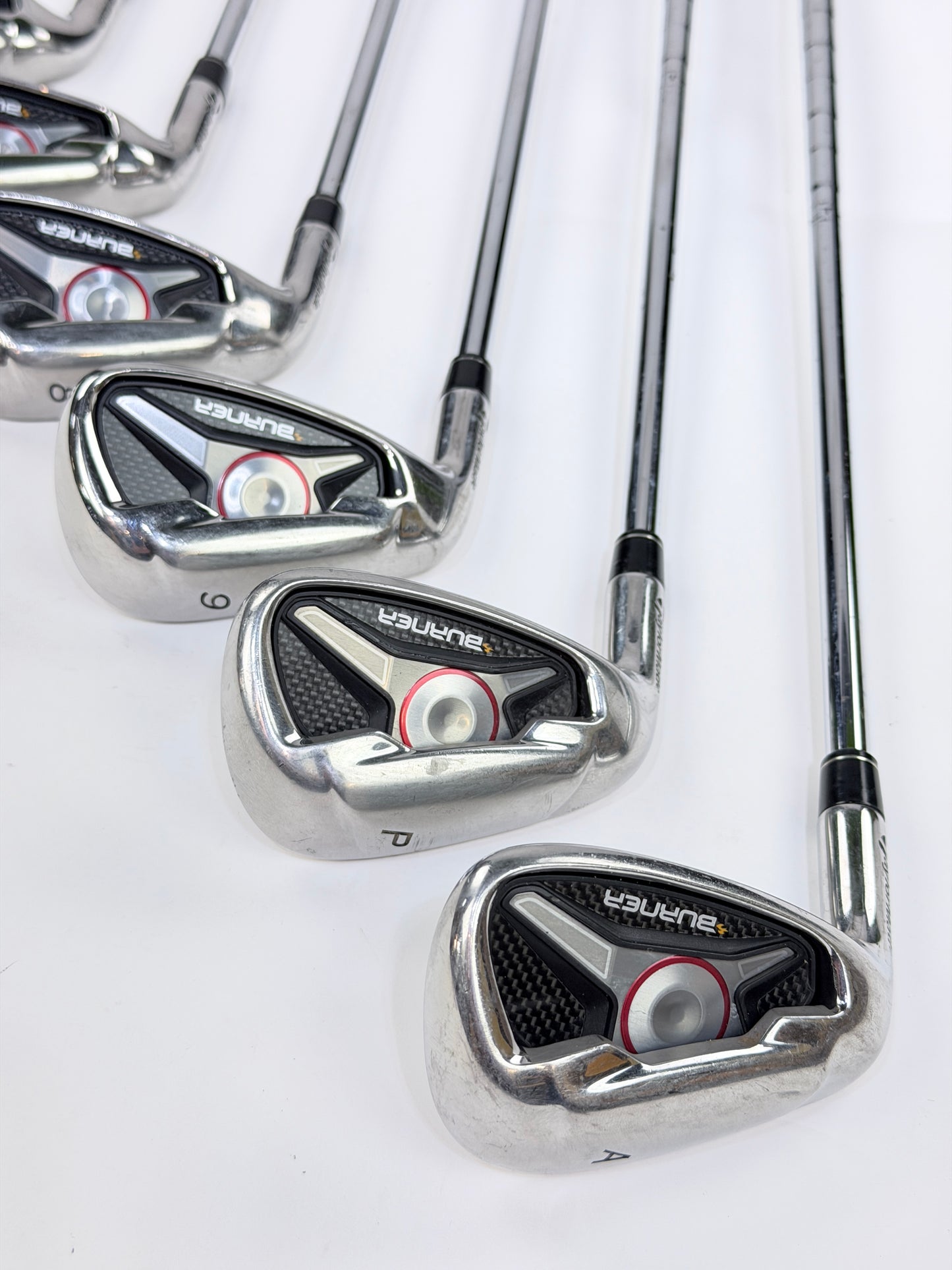 TAYLORMADE BURNER IRON SET 4-PW AW R FLEX LH +.25”