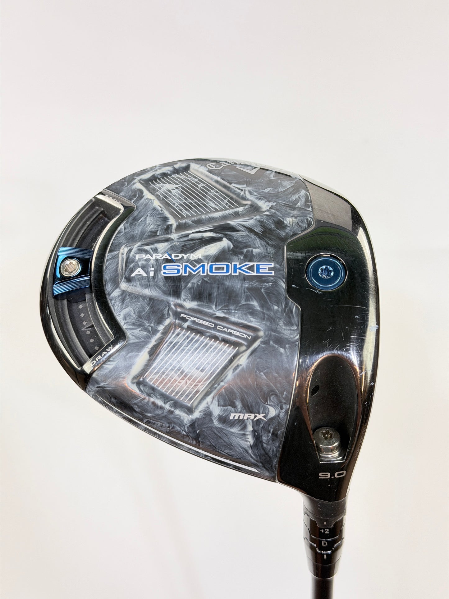 CALLAWAY PARADYM AI SMOKE MAX 9° DRIVER S FLEX RH 45”