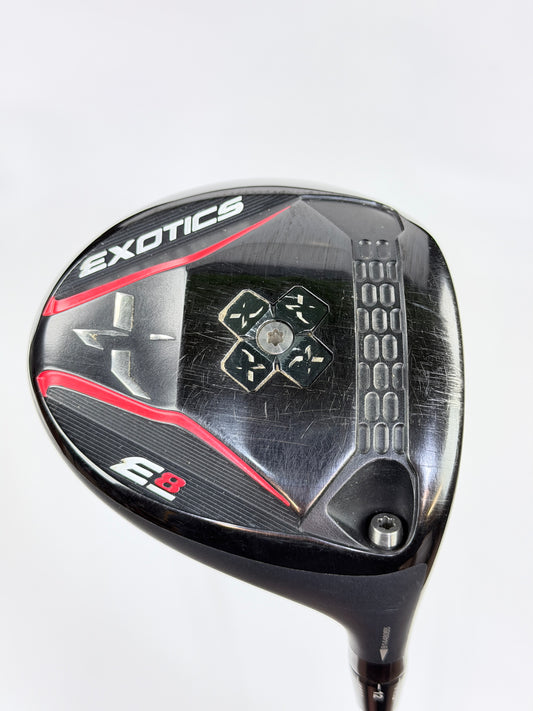 TOUR EDGE EXOTICS E8 12° DRIVER R FLEX RH 45”