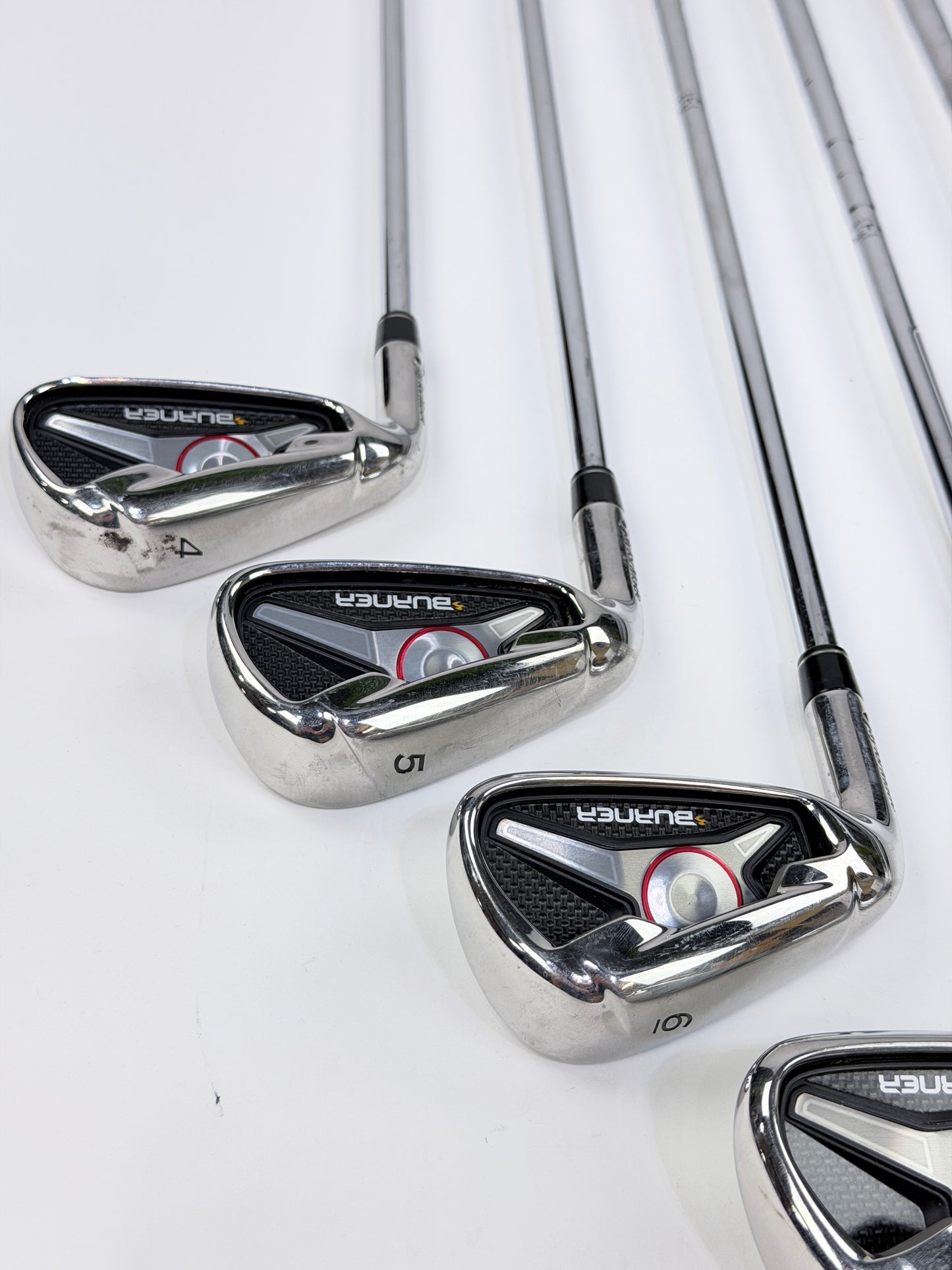 TAYLORMADE BURNER IRON SET 4-PW AW R FLEX LH +.25”