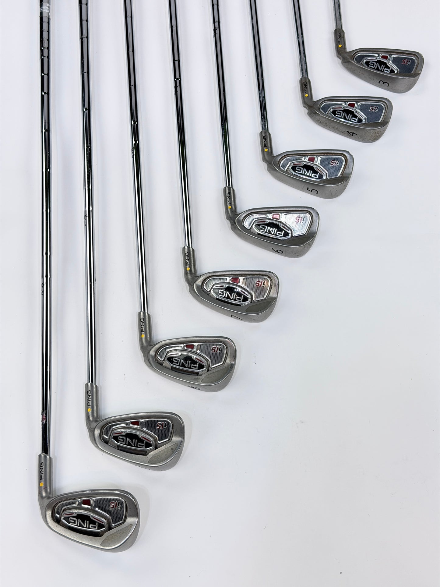 PING I15 YELLOW DOT IRON SET 3-PW S FLEX RH