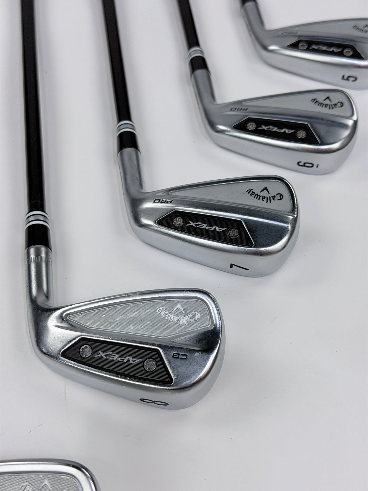 CALLAWAY APEX PRO/CB COMBO IRON SET 5-PW S FLEX RH