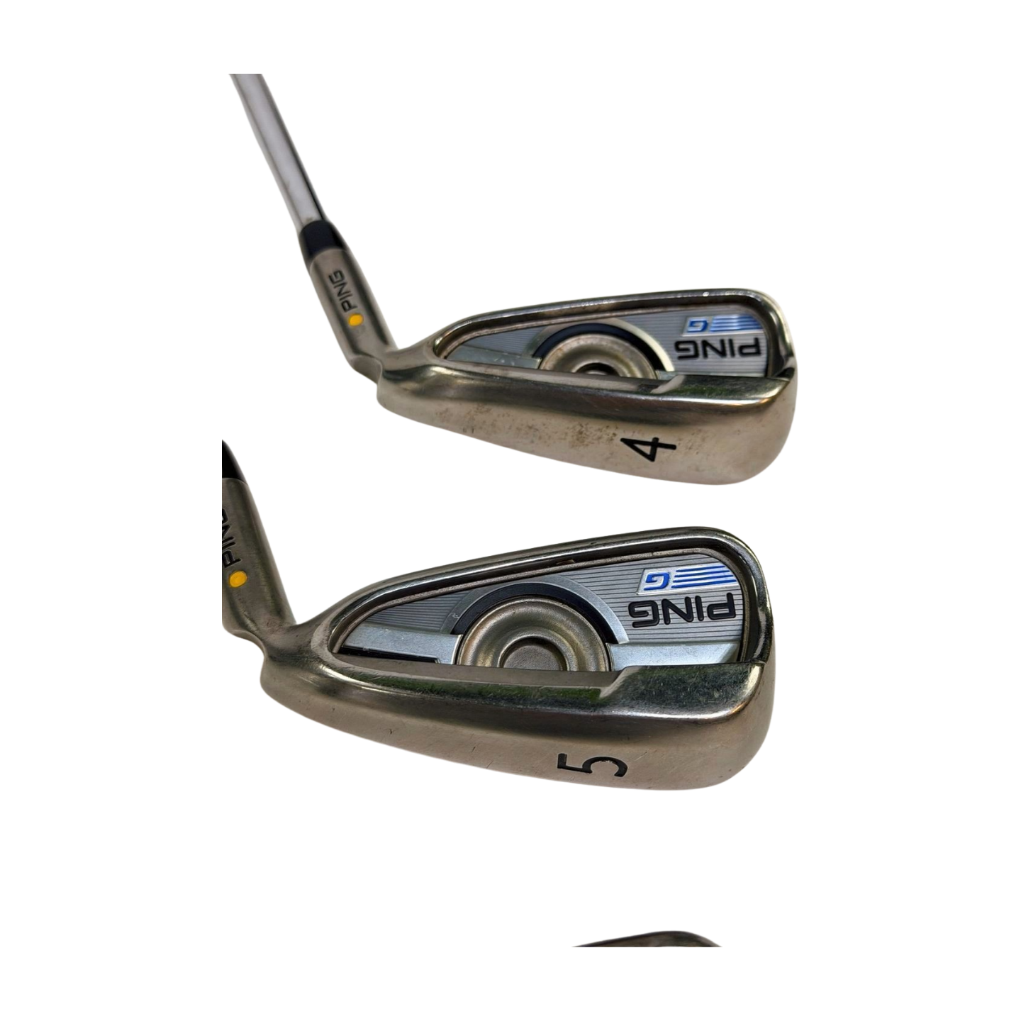PING G SERIES IRON SET 4-PW UW YELLOW DOT S FLEX RH