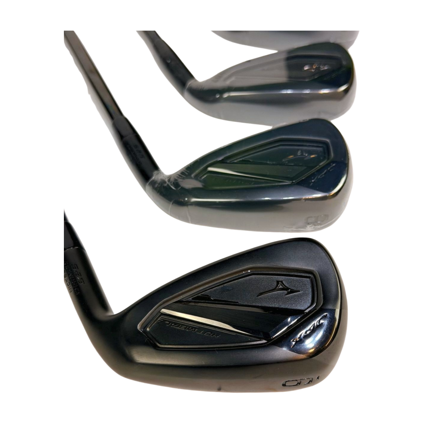 MIZUNO JPX 925 HOT METAL BLACK 6-PW GW S FLEX +1” NEW