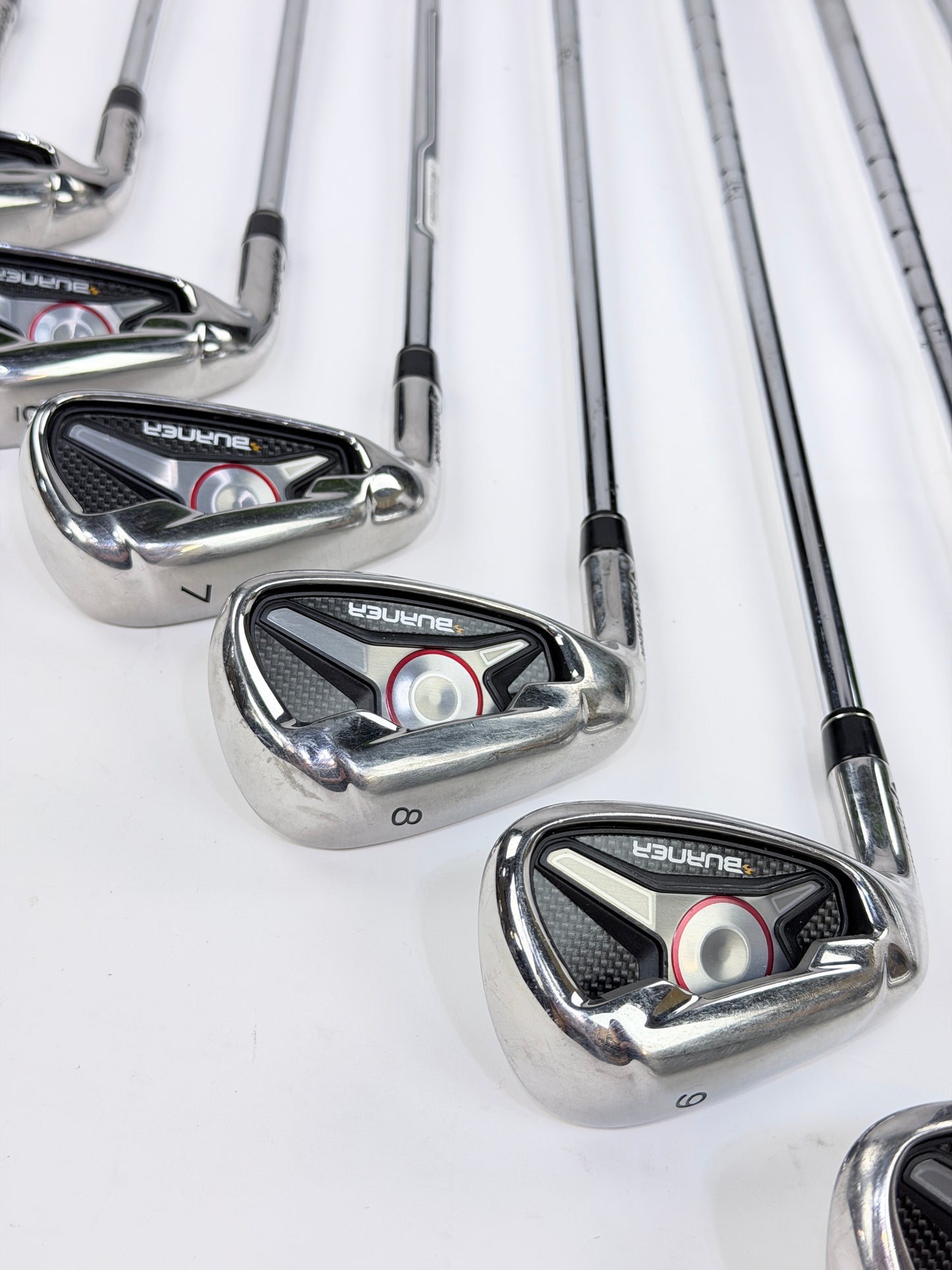 TAYLORMADE BURNER IRON SET 4-PW AW R FLEX LH +.25”