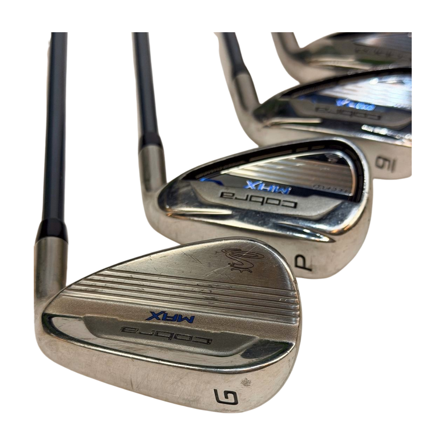 COBRA MAX HYBRID IRON COMBO SET 4 PW GW R FLEX RIGHT HAND