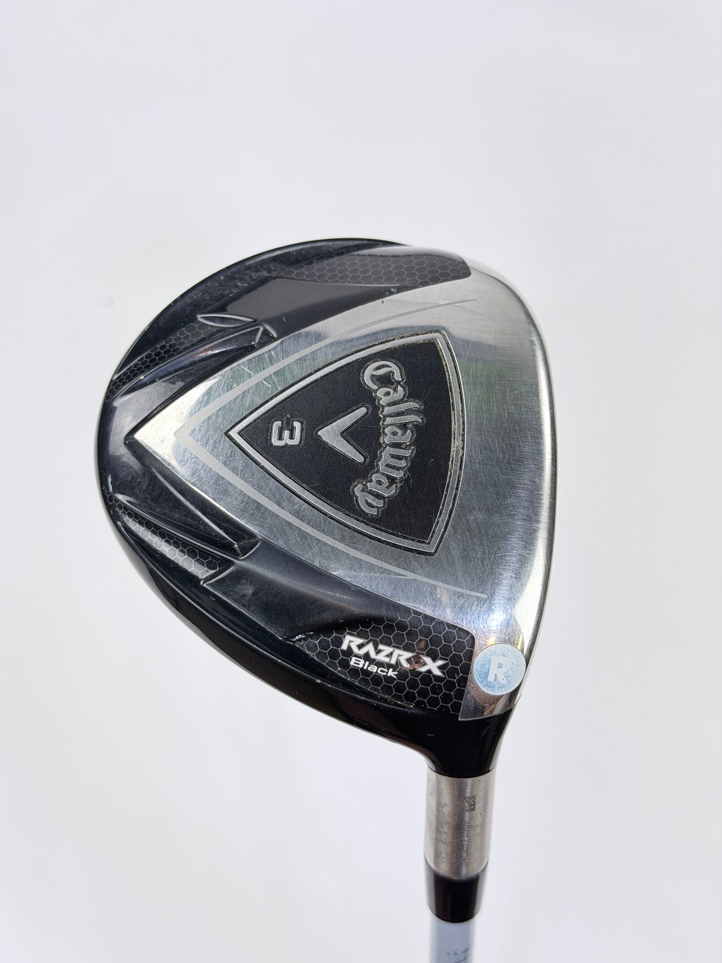 CALLAWAY RAZR X BLACK 3 WOOD R FLEX RH 42.5”