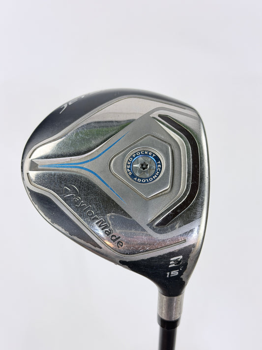 TAYLORMADE JET SPEED 3 WOOD 15° R FLEX RH 43”
