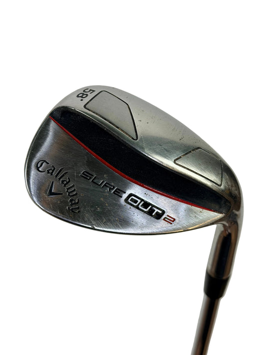 CALLAWAY SURE OUT 2 58° WEDGE FLEX RH 35”