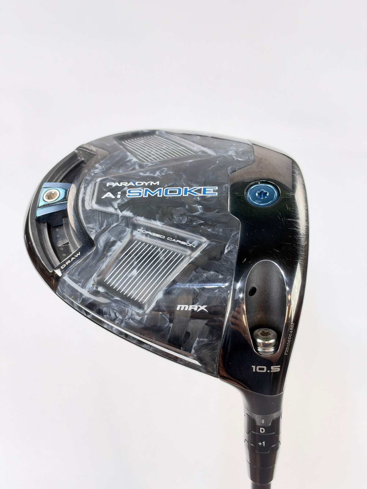 CALLAWAY PARADYM AI SMOKE MAX DRIVER 10.5° R FLEX RH 45”