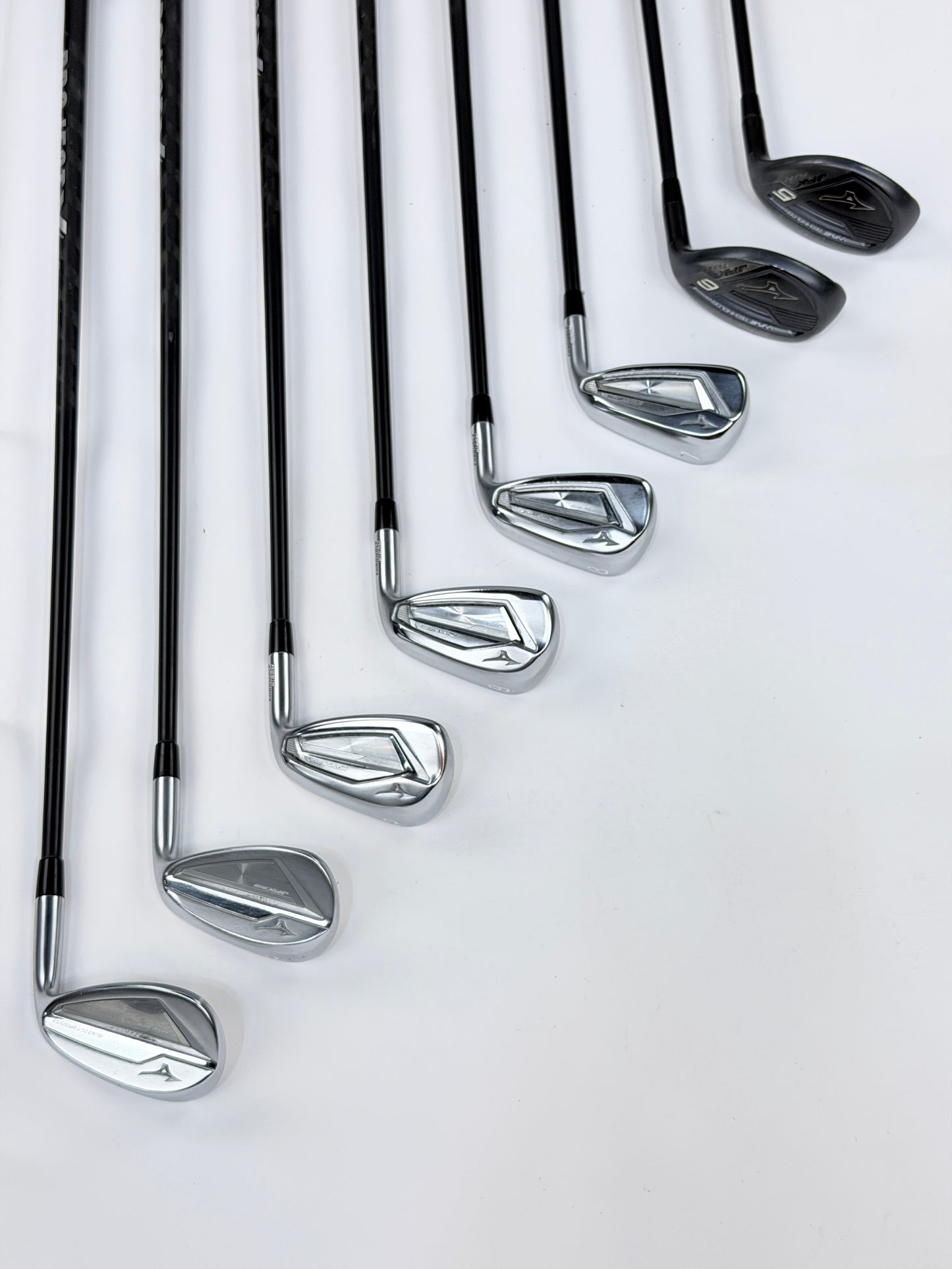 MIZUNO JPX 919 HOT METAL IRON SET 5-PW AW SW SENIOR FLEX RH +.25”