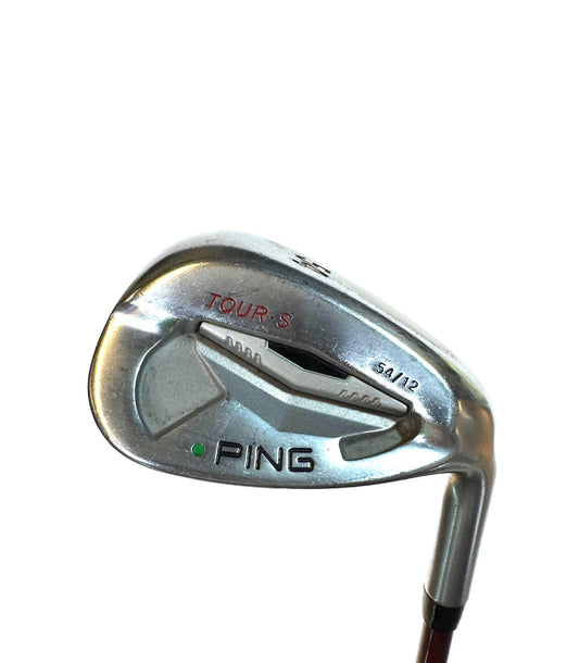 PING TOUR S WEDGE 54° GREEN DOT R FLEX RH 37”