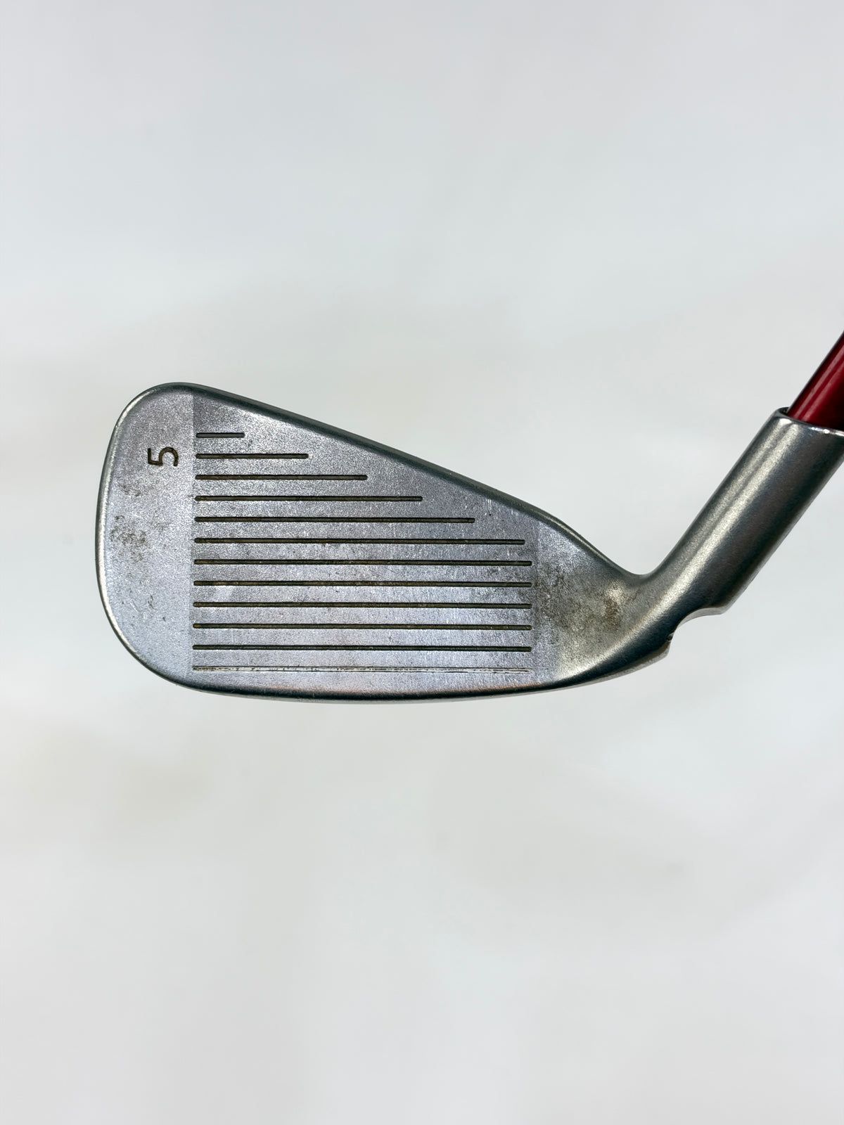 PING G15 PURPLE DOT 5 IRON R FLEX RH 38”
