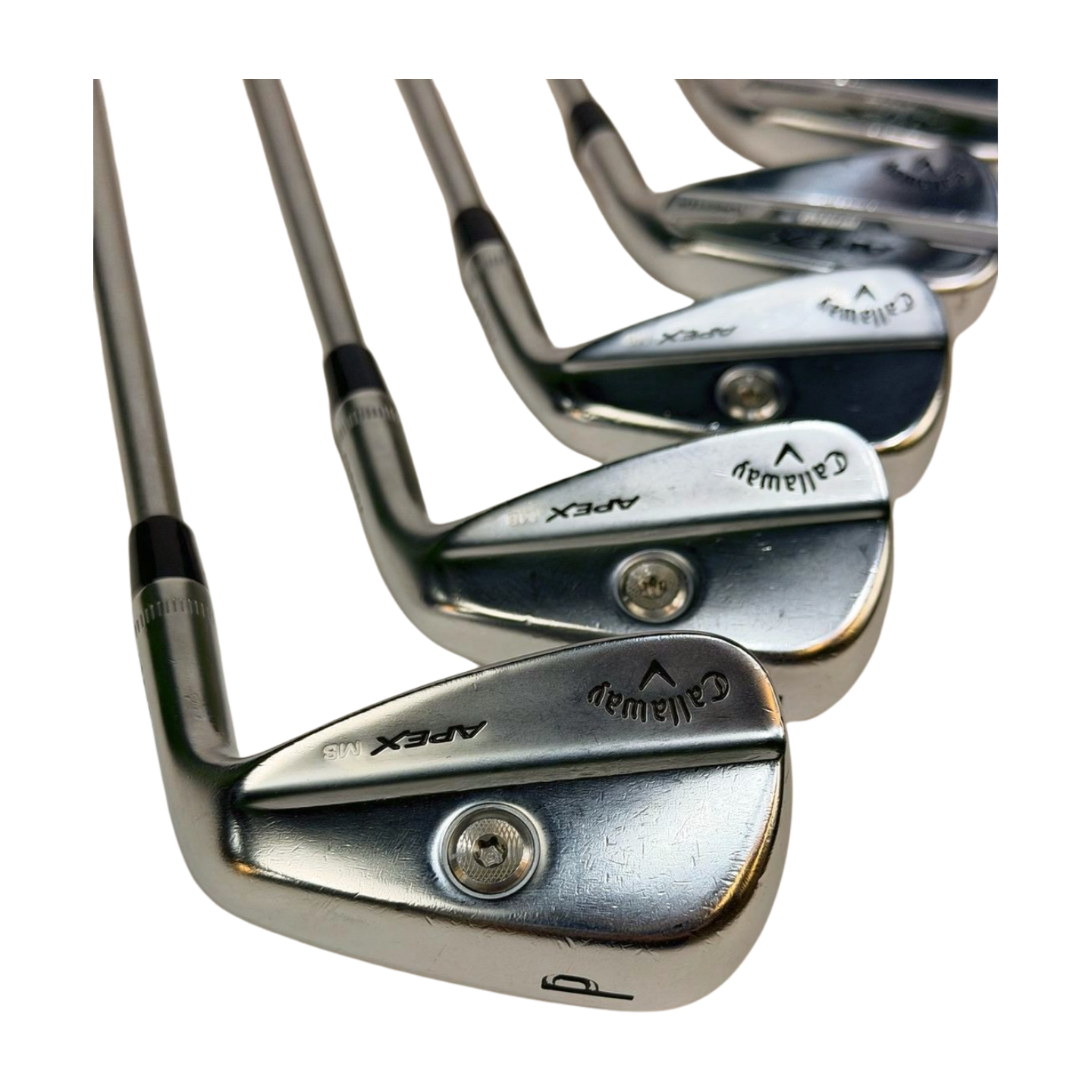 CALLAWAY APEX PRO 21 / MB COMBO IRON SET 4-PW S FLEX RH