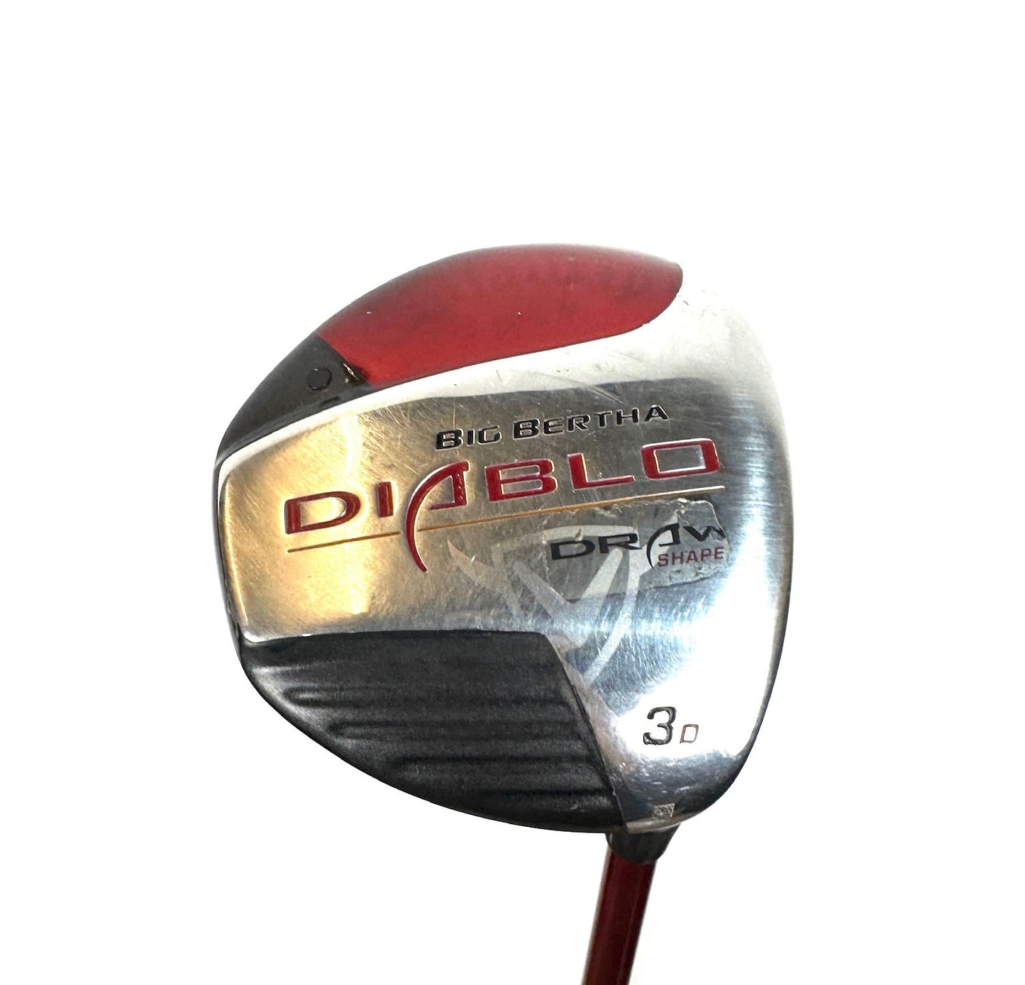 CALLAWAY BIG BERTHA DIABLO 3 WOOD DRAW R FLEX 42.5”