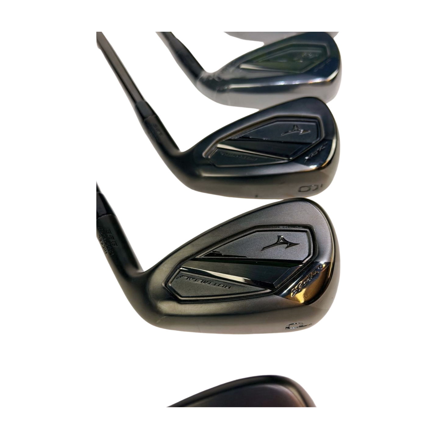MIZUNO JPX 925 HOT METAL BLACK 6-PW GW S FLEX +1” NEW