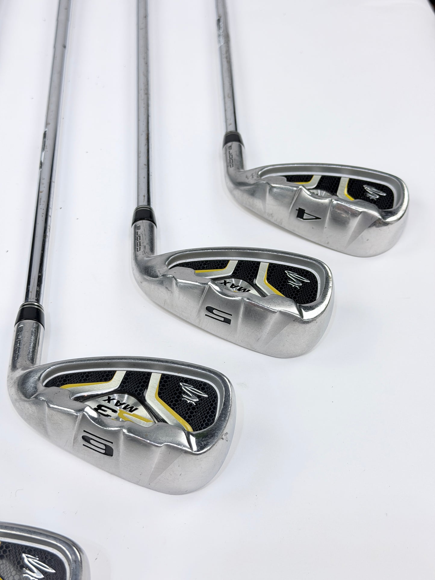 COBRA S3 MAX IRON SET 4-PW GW R FLEX RH