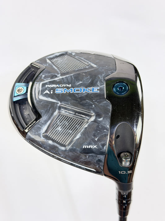 CALLAWAY PARADYM AI SMOKE MAX 10.5° DRIVER S FLEX RH 44.5”
