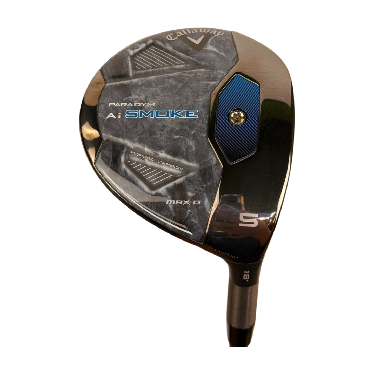 CALLAWAY PARADYM AI SMOKE MAX D 5 WOOD 18° REGULAR FLEX RH 42.5”