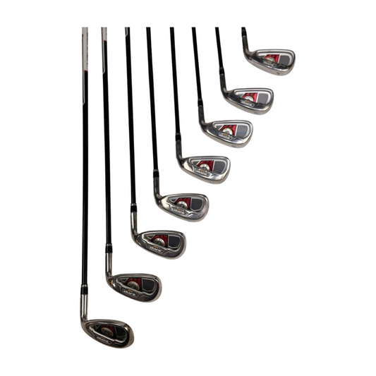 TAYLORMADE BURNER XD IRON SET 4-PW SW R FLEX RH