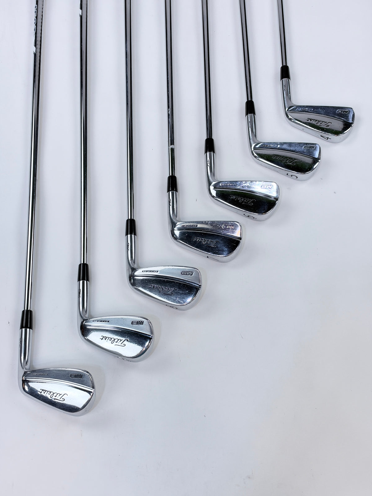 TITLEIST 716 MB FORGED IRON SET 4-PW X FLEX RH -.5”