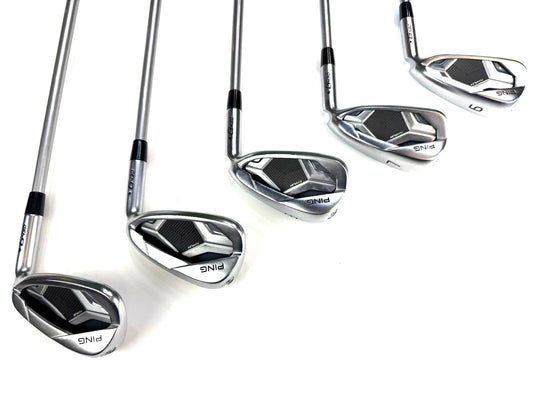 PING G430 IRON SET 6-PW BLACK DOT SENIOR FLEX RH