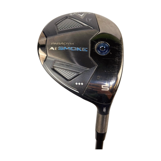 CALLAWAY PARADYM AI SMOKE TD 5 WOOD 18° S FLEX RH 42.5”