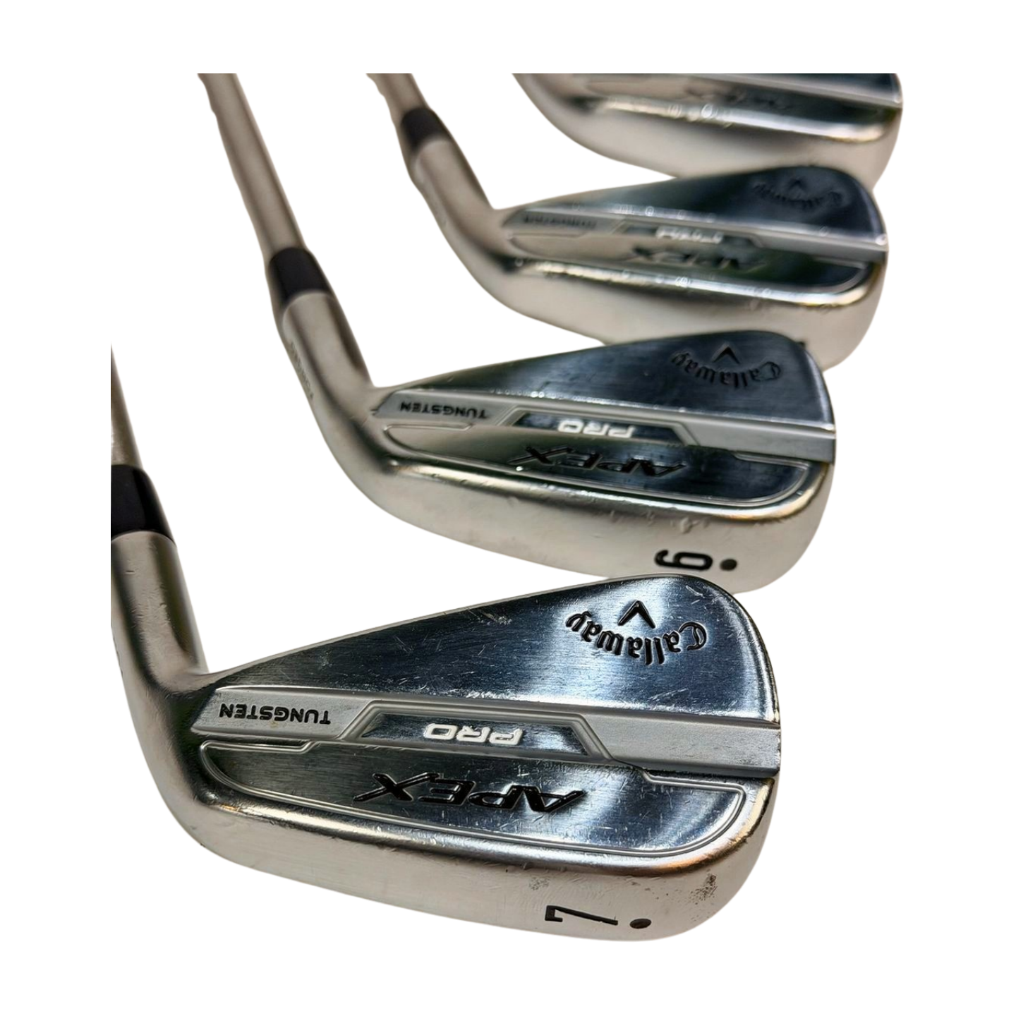 CALLAWAY APEX PRO 21 / MB COMBO IRON SET 4-PW S FLEX RH