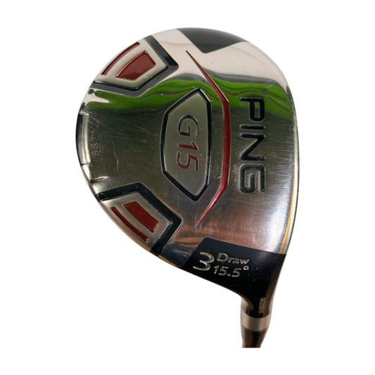 PING G15 DRAW 3 WOOD 15.5° R FLEX RH 42.5”