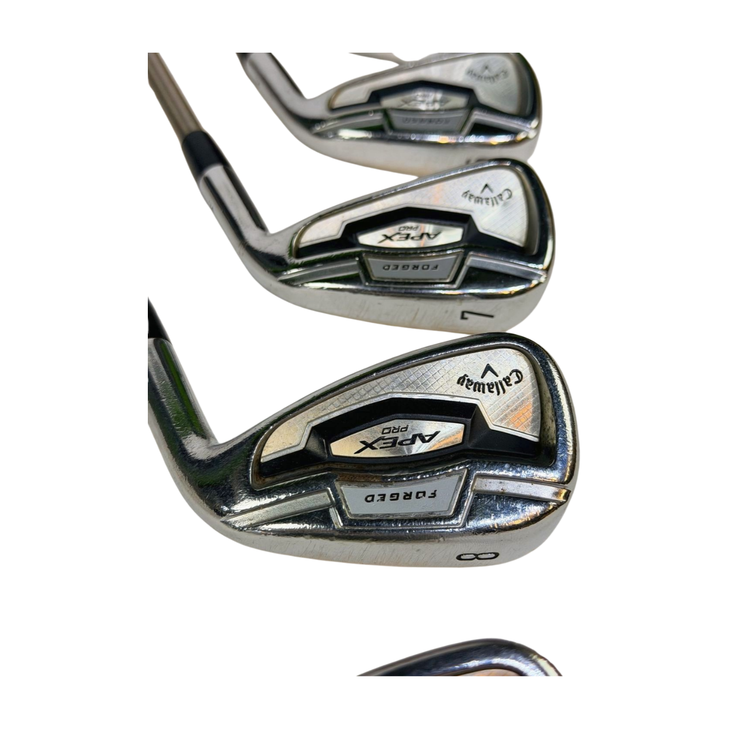 CALLAWAY APEX PRO 2016 IRON SET 5-PW S FLEX RH +.5”