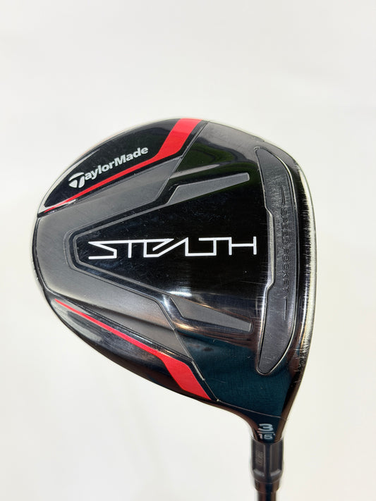 TAYLORMADE STEALTH 3 WOOD 15° R FLEX RH 43”