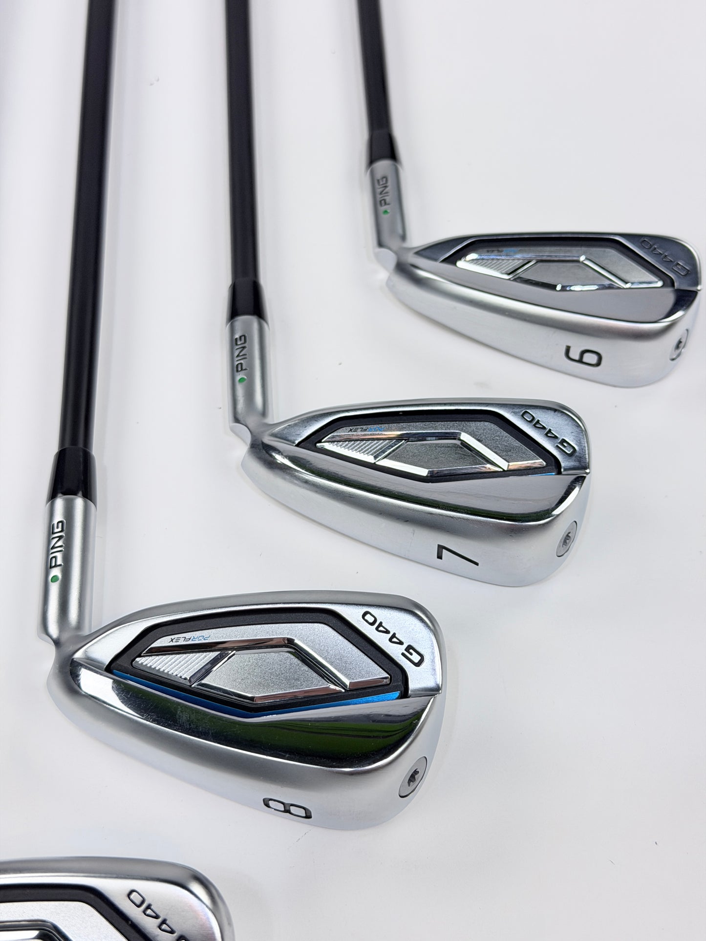 PING G440 IRON SET GREEN DOT 6-PW UW R FLEX RH +.5”