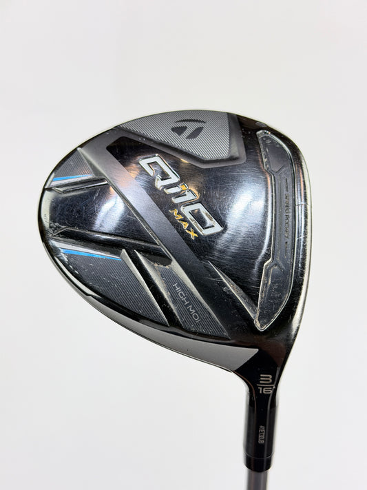 TAYLORMADE QI10 MAX 3 WOOD 16° R FLEX RH 43”