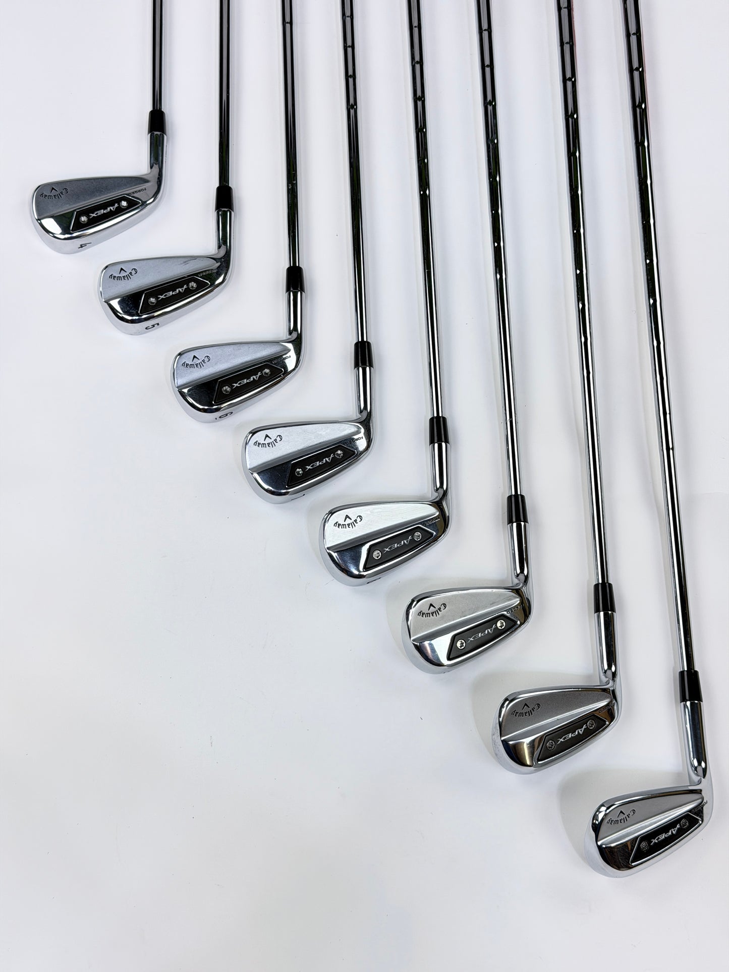 CALLAWAY APEX AI150 IRON SET 4-PW AW S FLEX LH